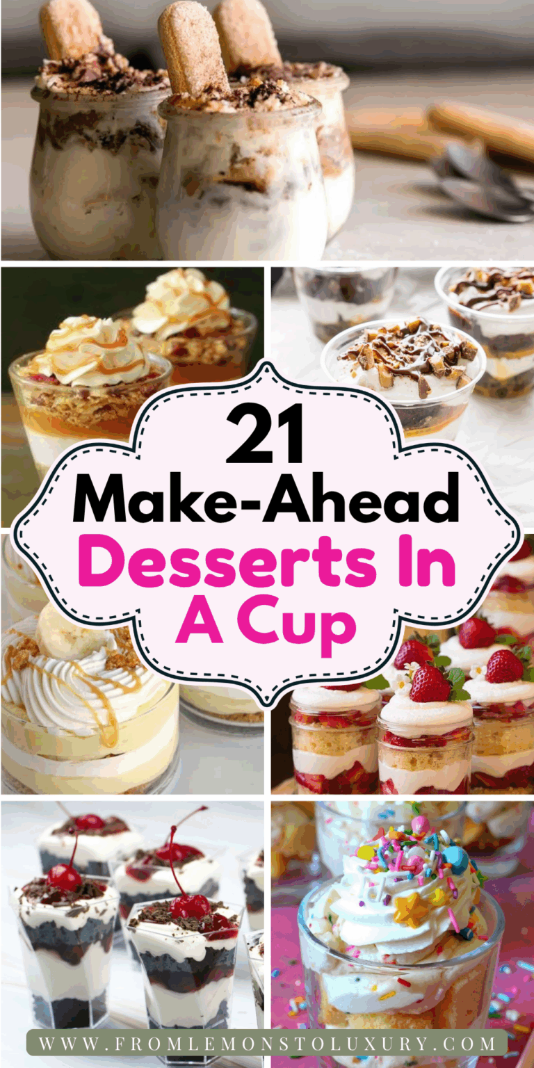 21+ Desserts in a Cup That Will Make A Party Impression