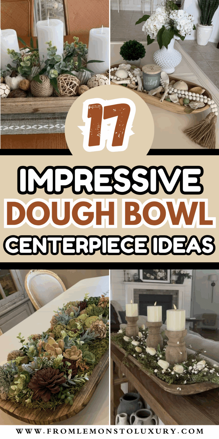 17+ Creative Dough Bowl Centerpiece Ideas For Styling Inspirations