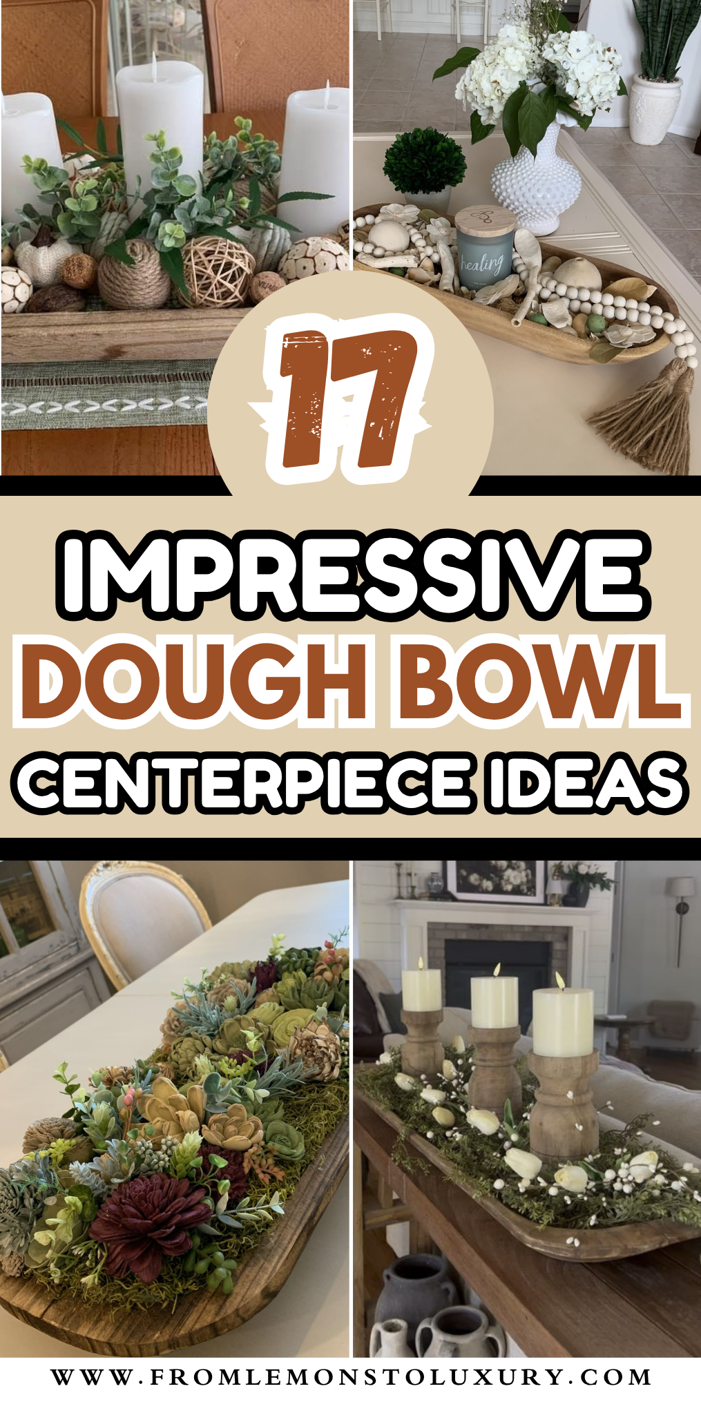 17+ Creative Dough Bowl Centerpiece Ideas For Styling Inspirations ...