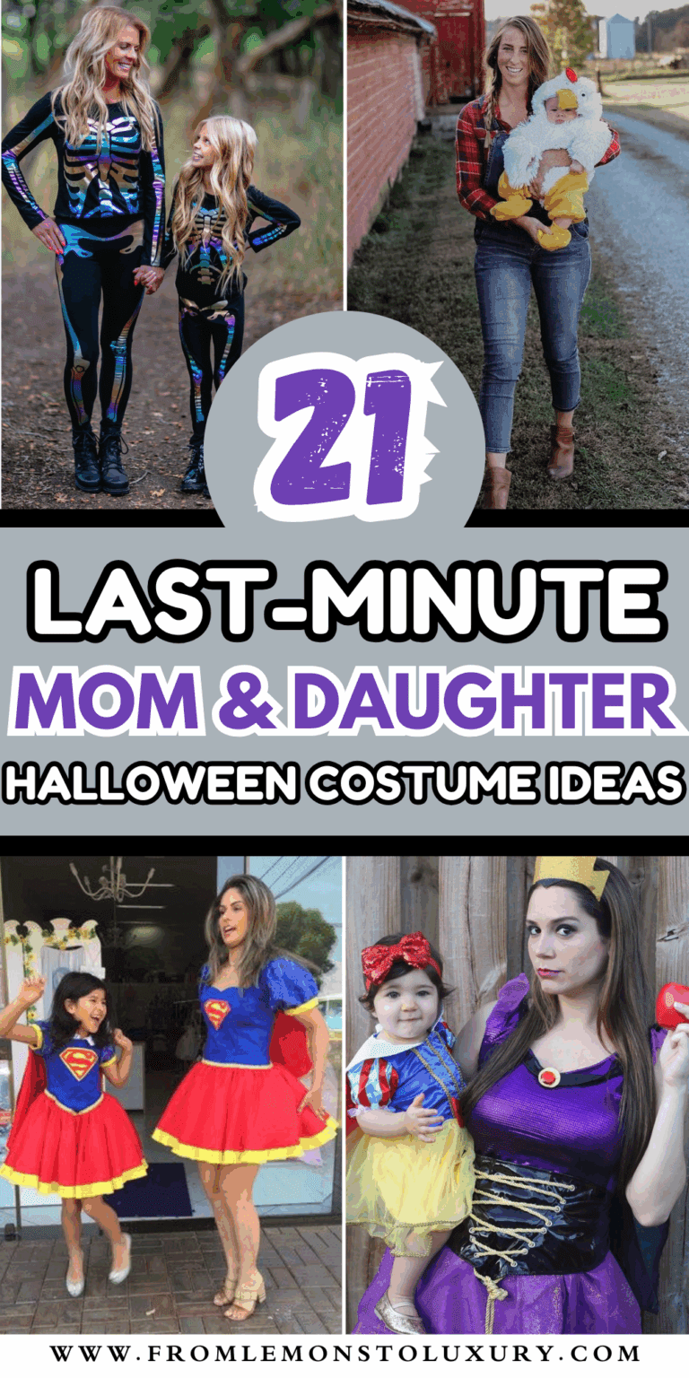 21+ Adorable Mom and Daughter Halloween Costume Ideas You’ll Both Love