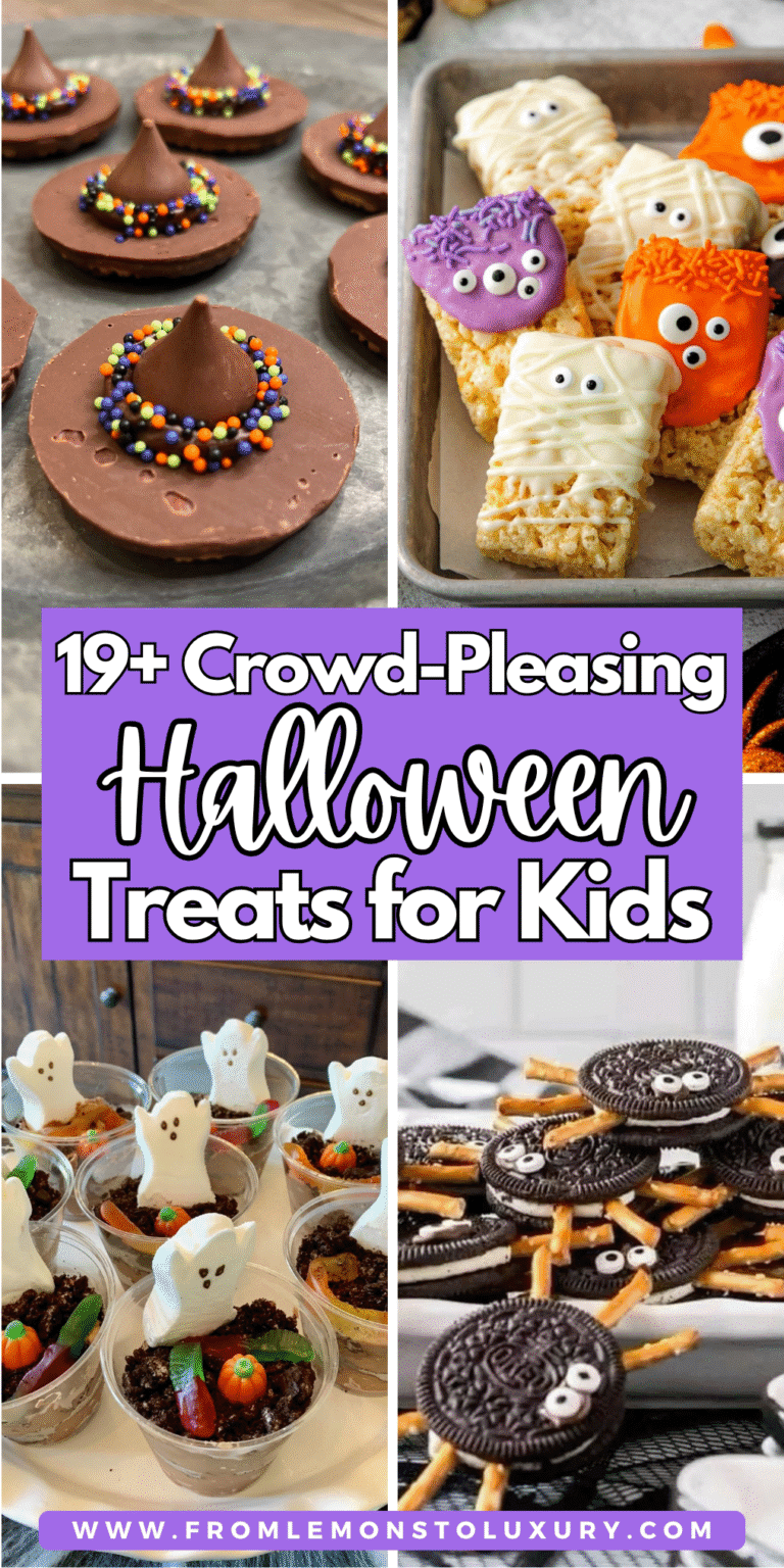 19+ Fun And Easy Halloween Treats for Kids To Make And Enjoy