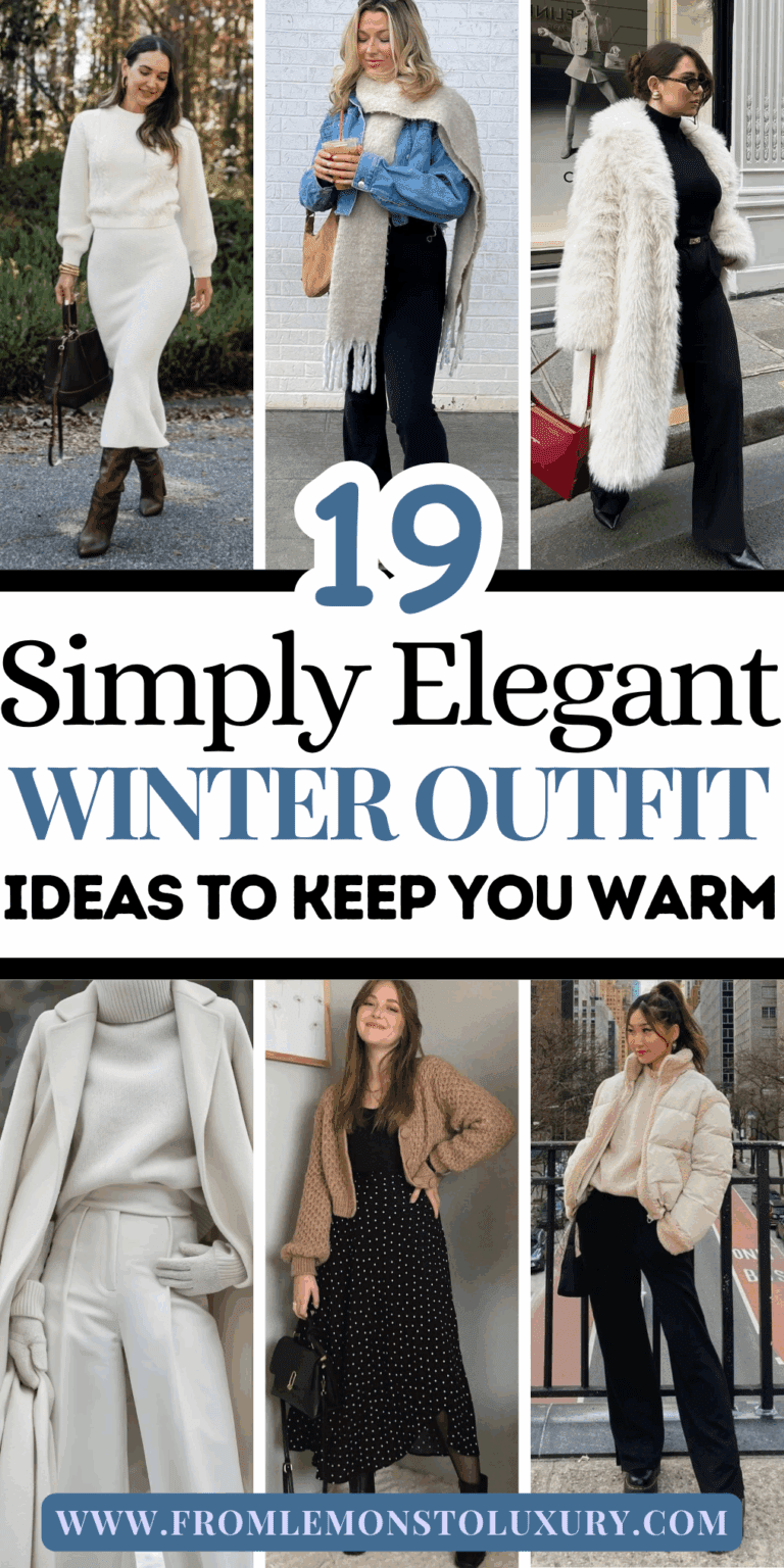 19+ Insanely Cute Winter Outfit Ideas to Stay Warm and Stylish