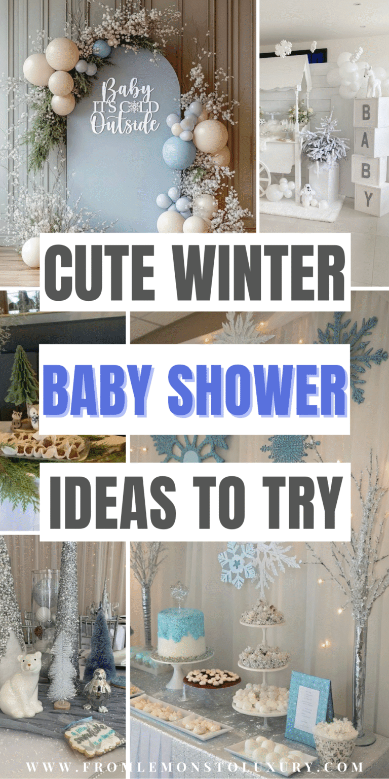 19+ Magical Winter Baby Shower Ideas