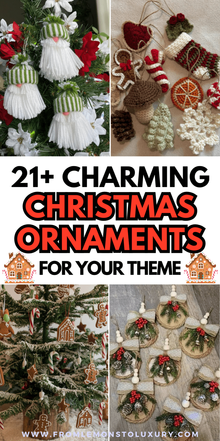 21+ Cutest Christmas Ornaments and Themes To Try Out
