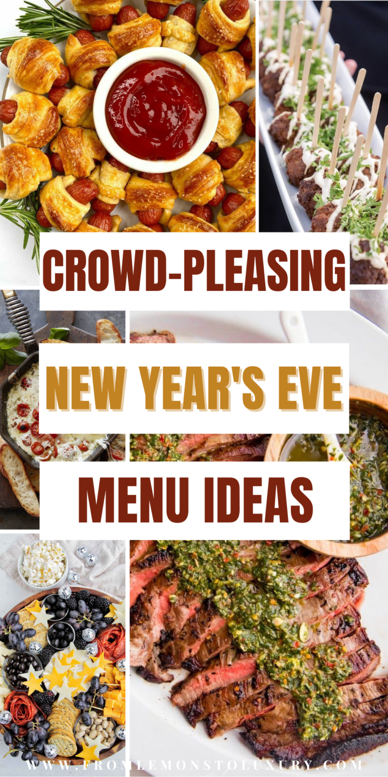 21+ Delicious New Year’s Eve Menu Ideas For A Festive Celebration