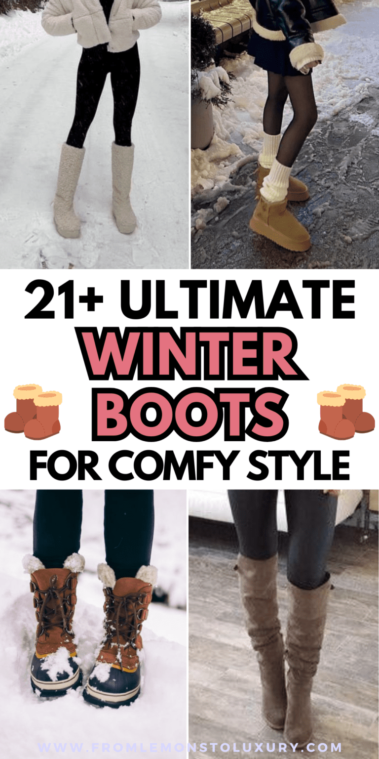 21+ Stylish Winter Boots to Keep You Warm This Season