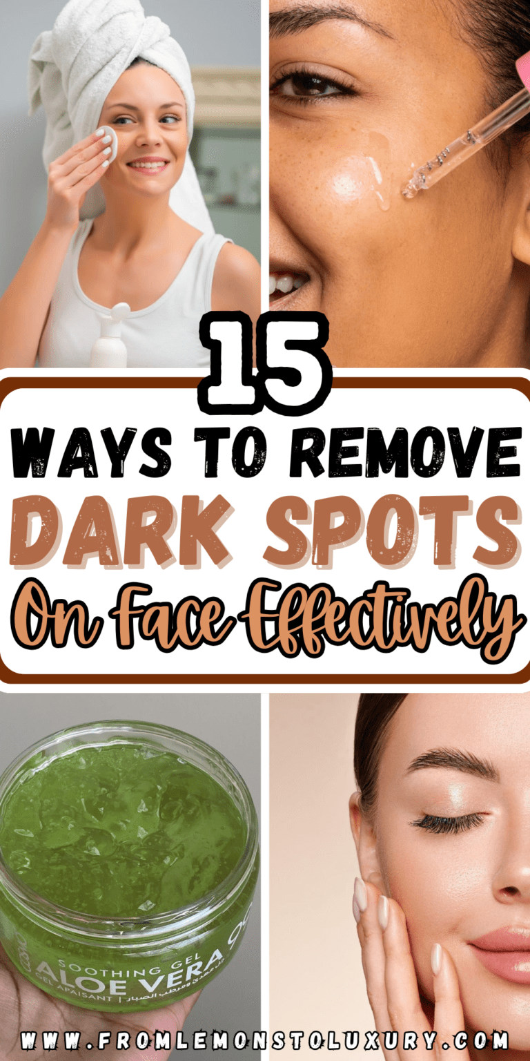 15+ Easy Ways On How To Remove Dark Spots On Face