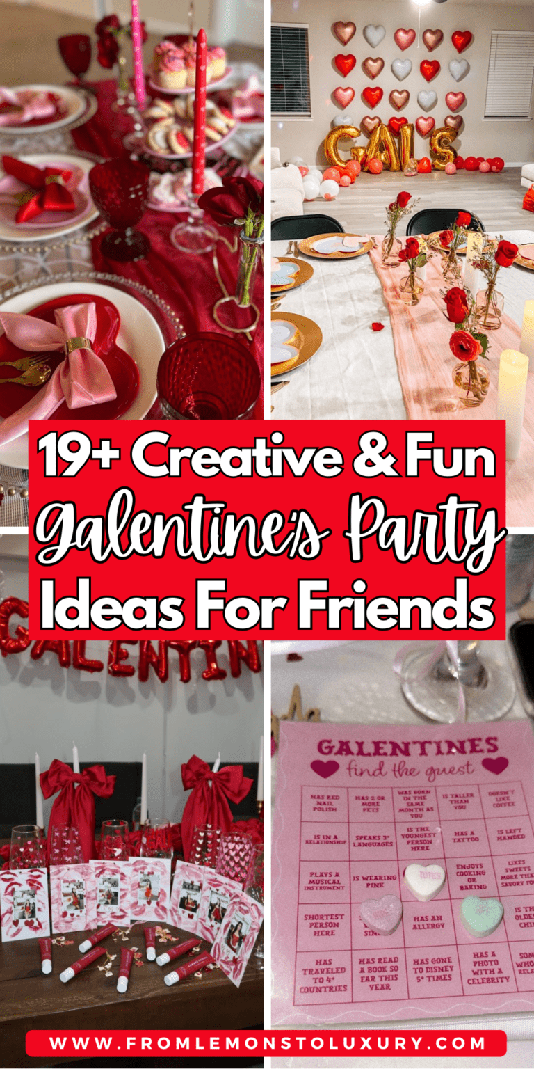 19+ Fun Galentine’s Party Ideas for the Ultimate Girls’ Night