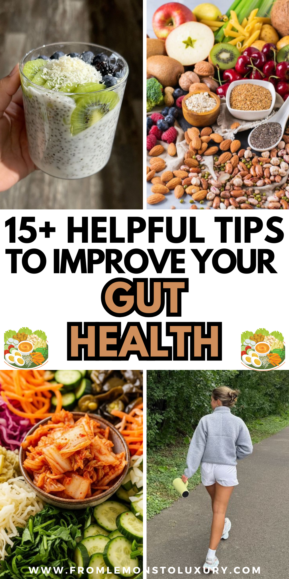 15+ Helpful Tips And Routine To Improve Your Gut Health - From Lemons ...