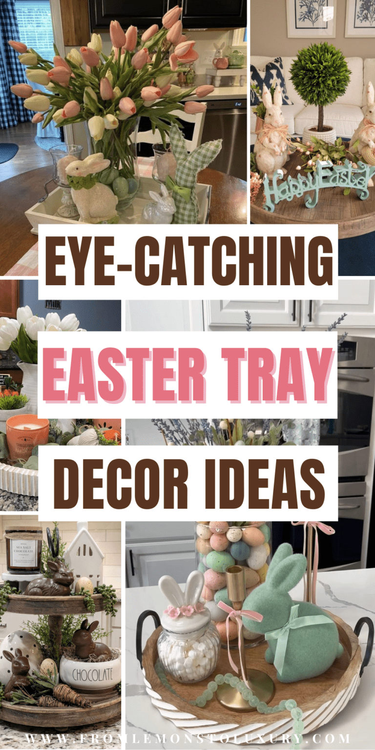 21+ Beautiful Easter Tray Decor Ideas For A Seasonal Display