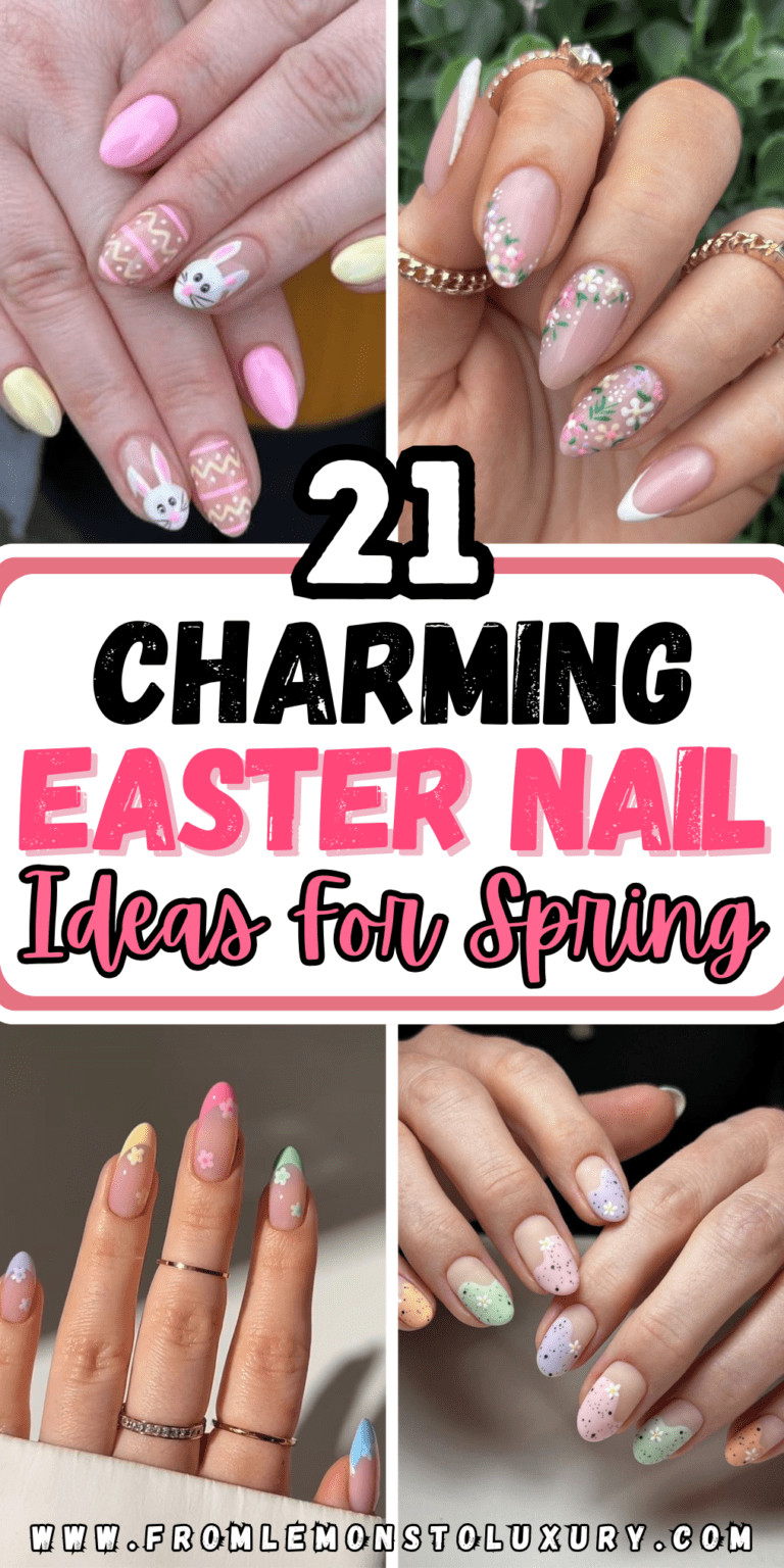 21+ Stunning Easter Nail Ideas For Spring Manicure Inspo