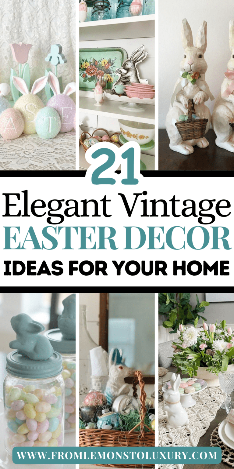 21+ Timeless Vintage Easter Decor Ideas For Your Home