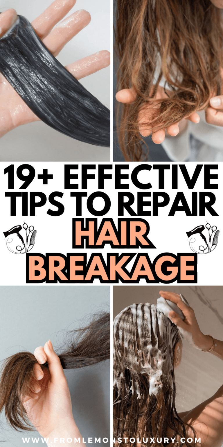 19+ Effective Tips To Repair Hair Breakage Naturally And Fast