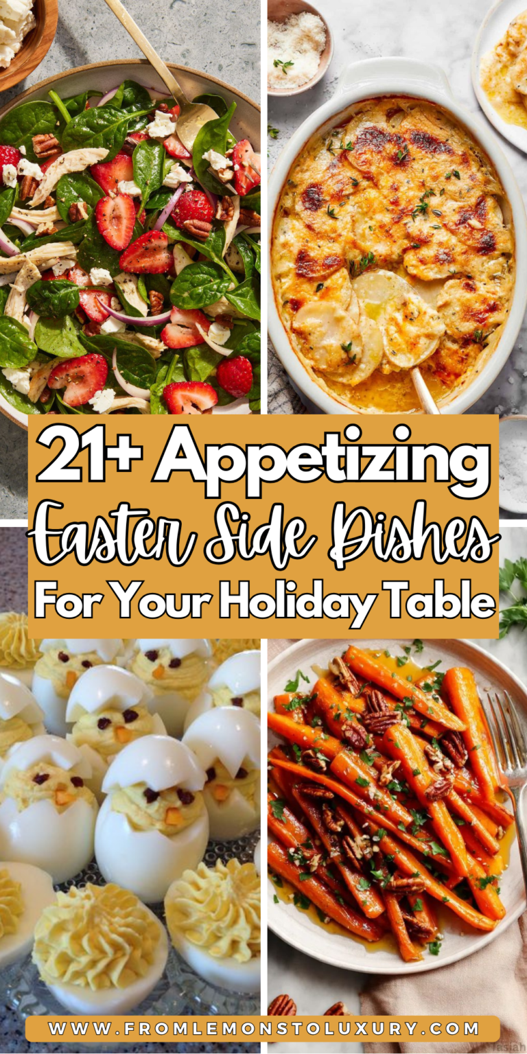21+ Delicious Easter Side Dishes Everyone Will Love