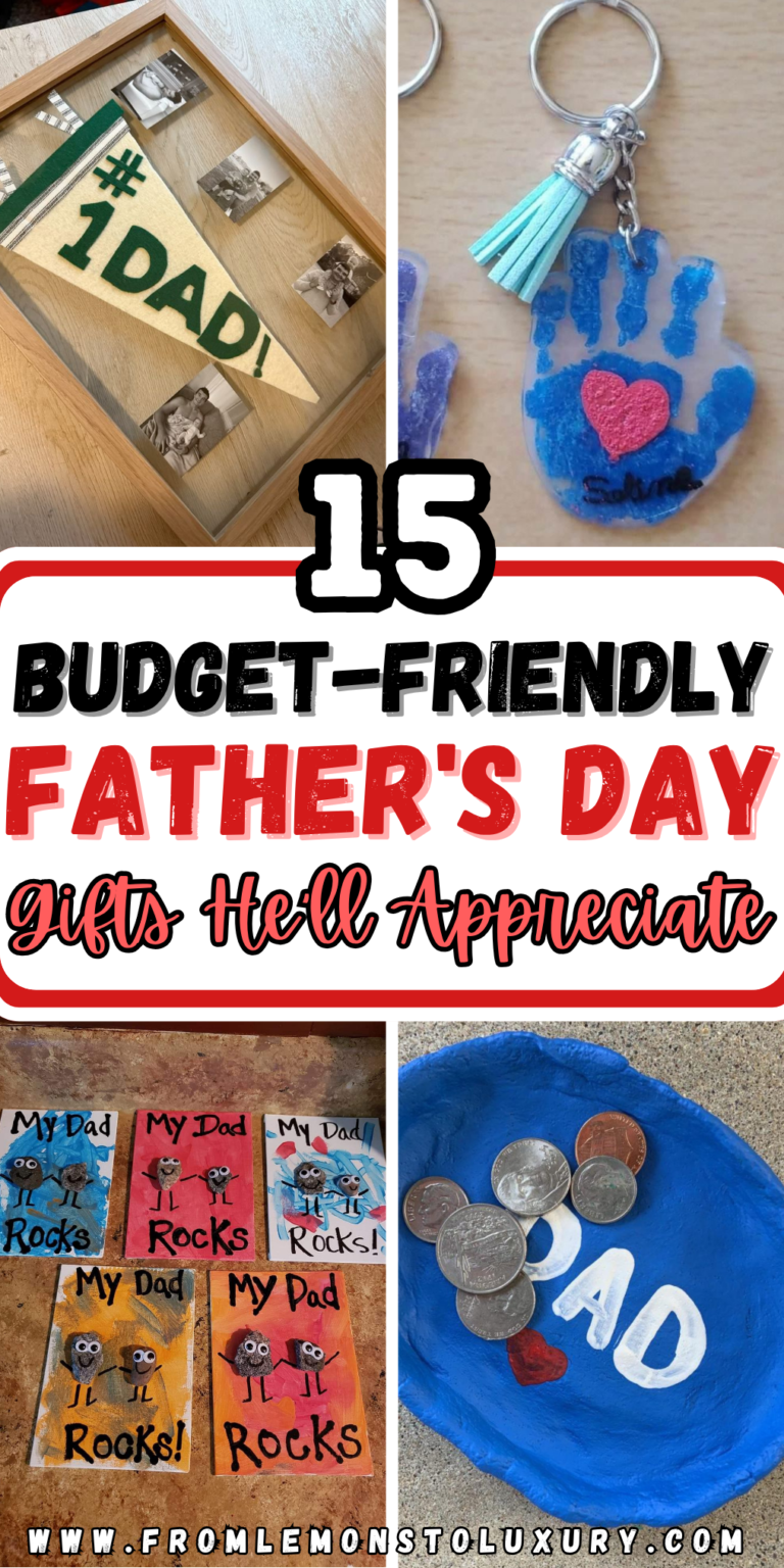 15+ Homemade Father’s Day Gifts He’ll Appreciate