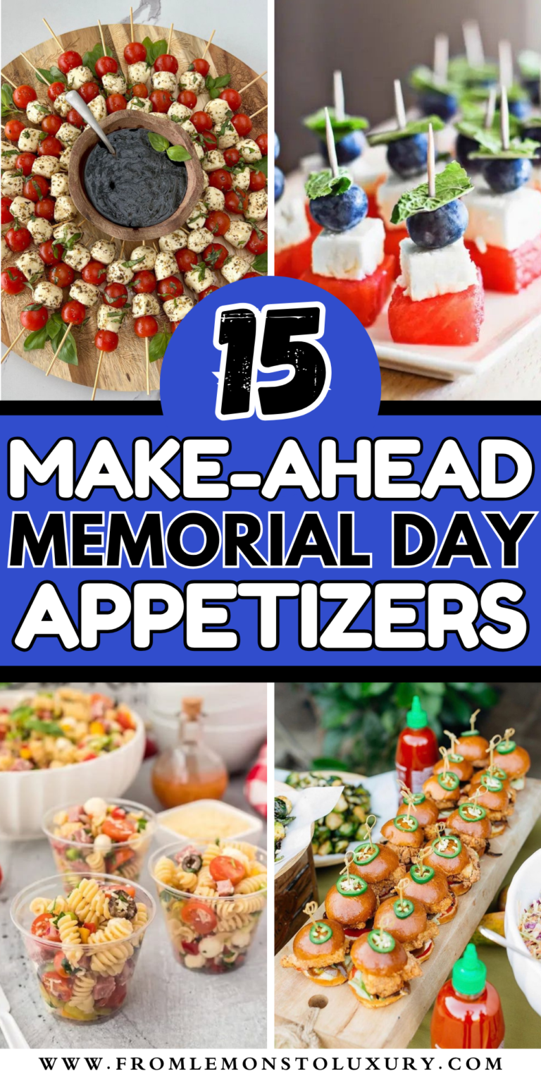15+ Tasty Memorial Day Appetizers That Guests Won’t Forget