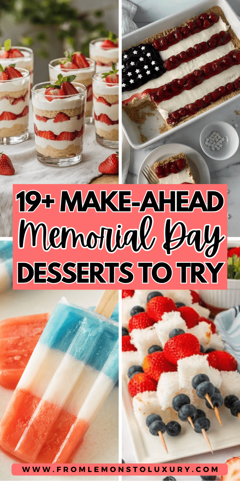 19+ Delicious Memorial Day Desserts For A Sweet Celebration