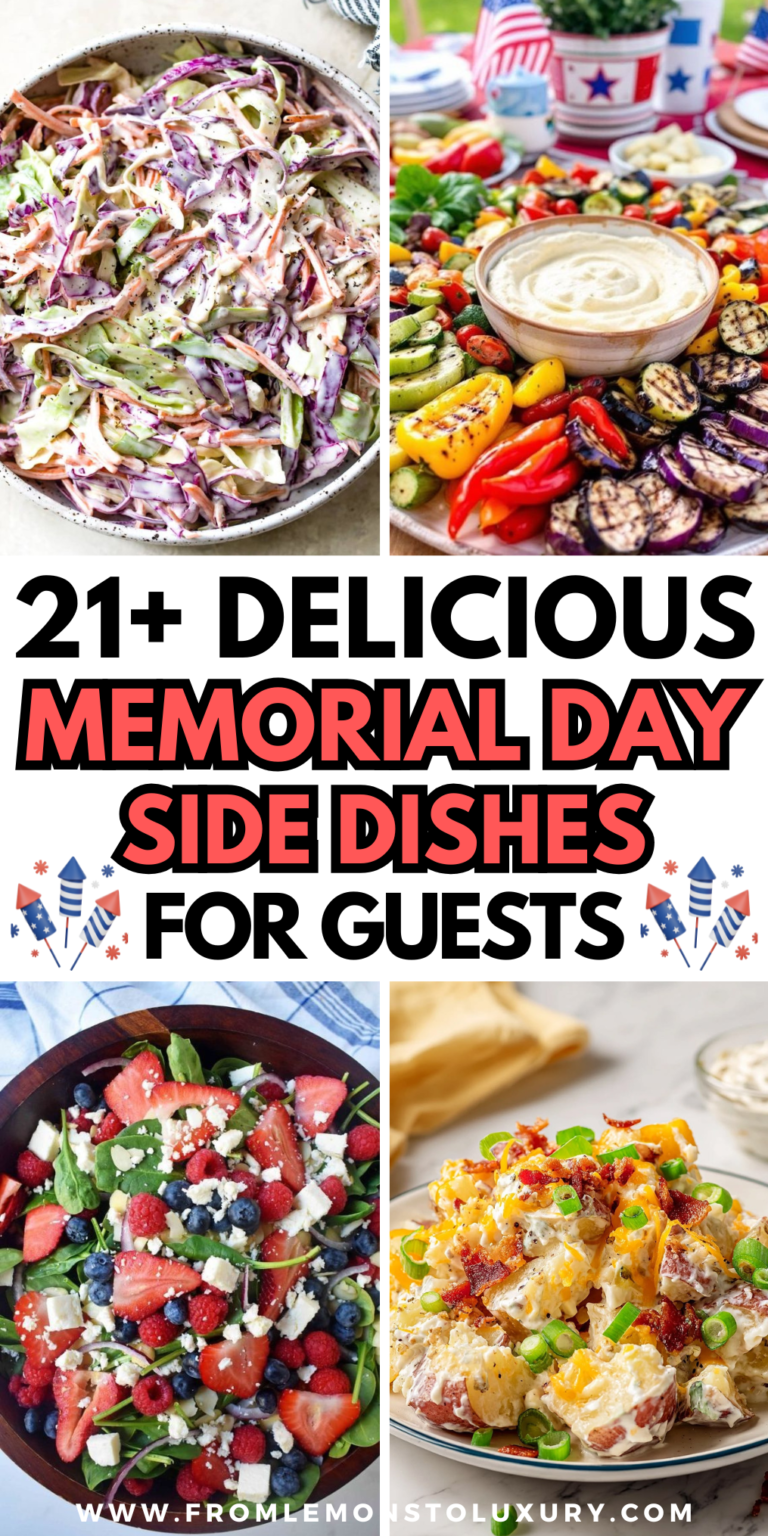 21+ Delicious Memorial Day Side Dishes for a Perfect Holiday Meal