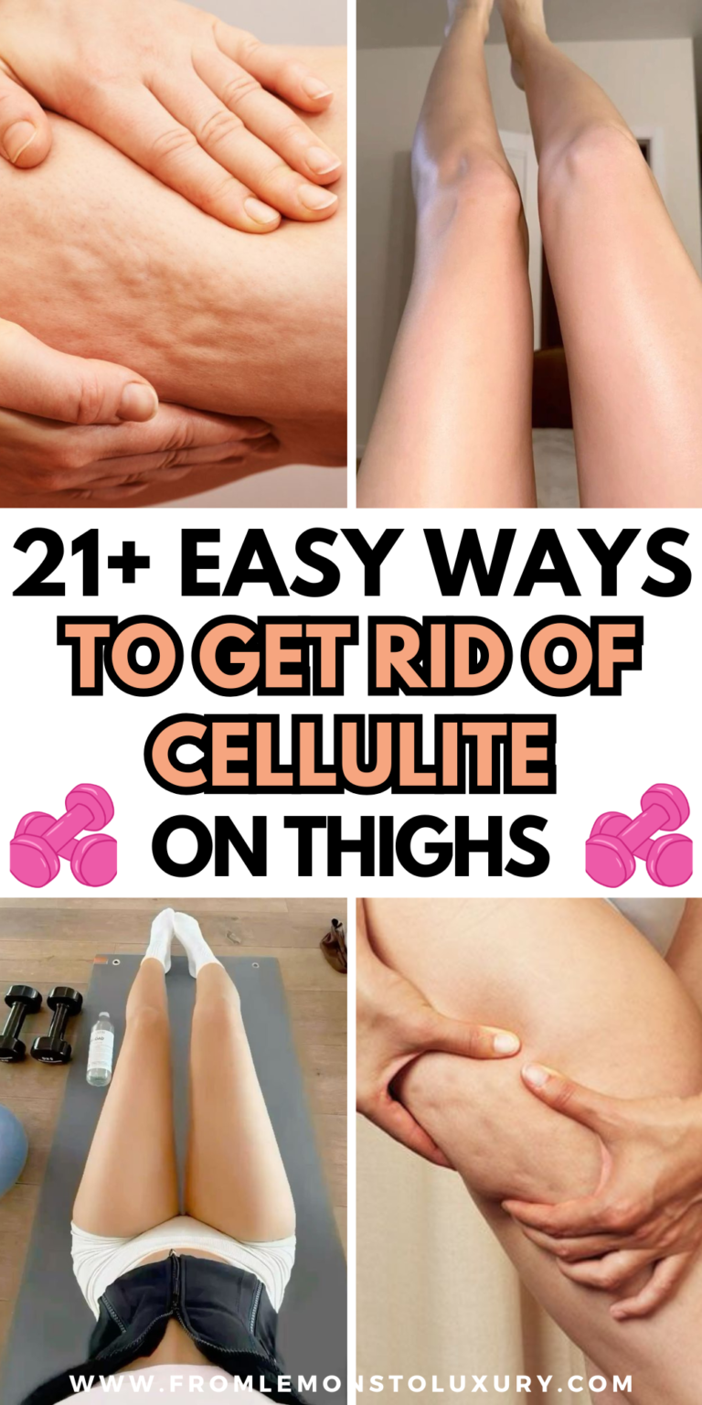 21+ Effective Ways To Get Rid of Cellulite On Thighs Naturally