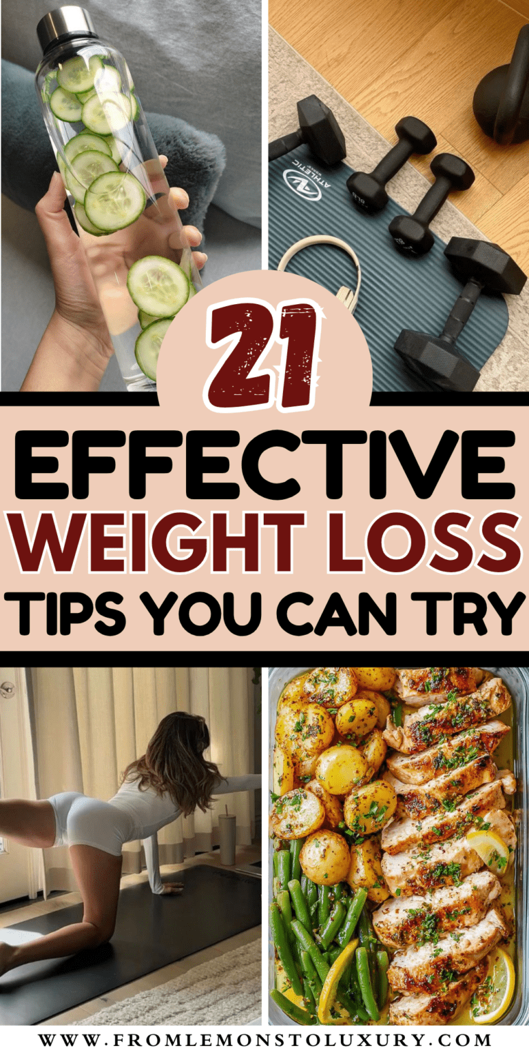 21+ Effective Weight Loss Tips That Actually Work