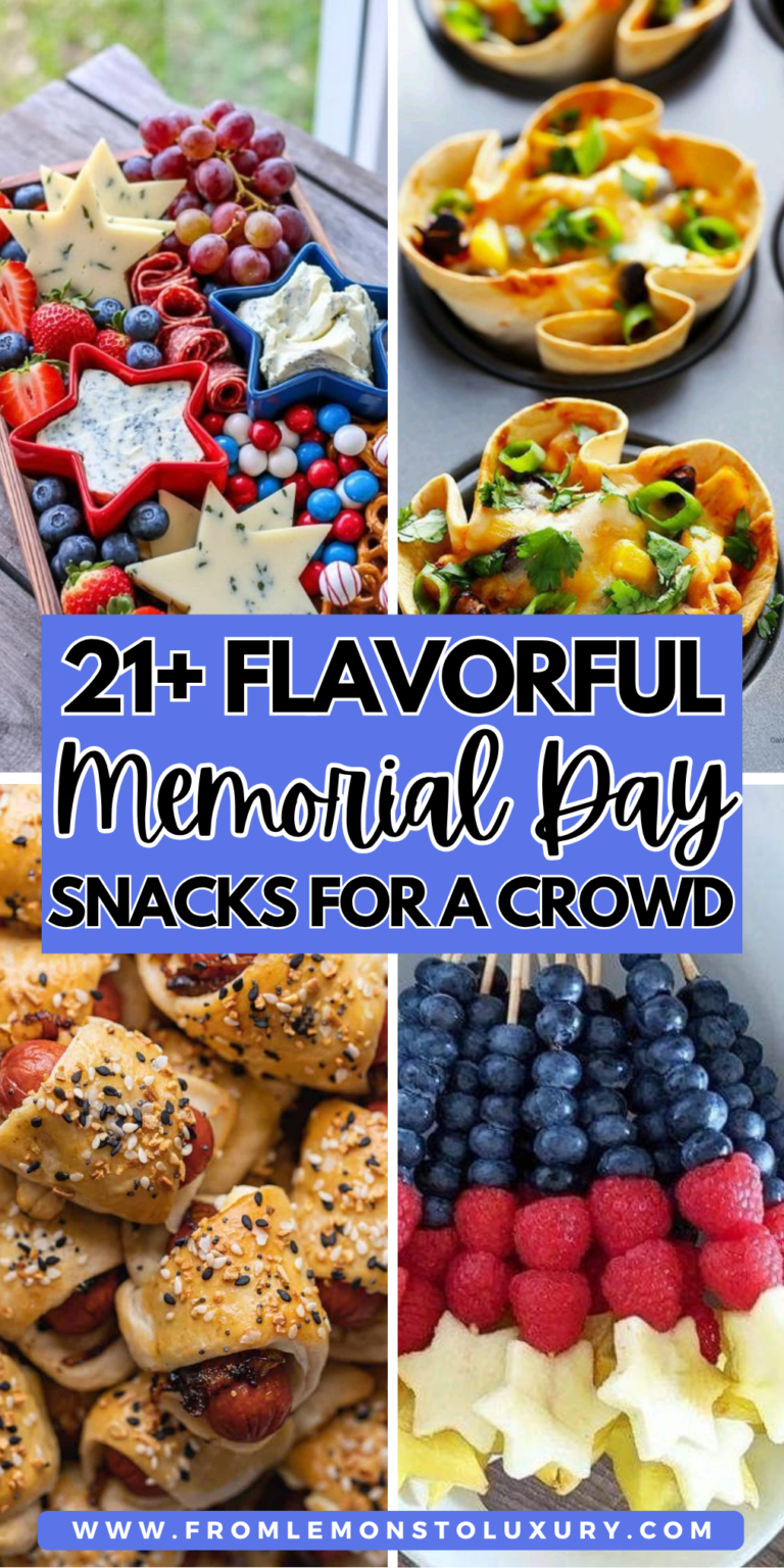 21+ Tasty Memorial Day Snacks That Are Crowd-Pleasing
