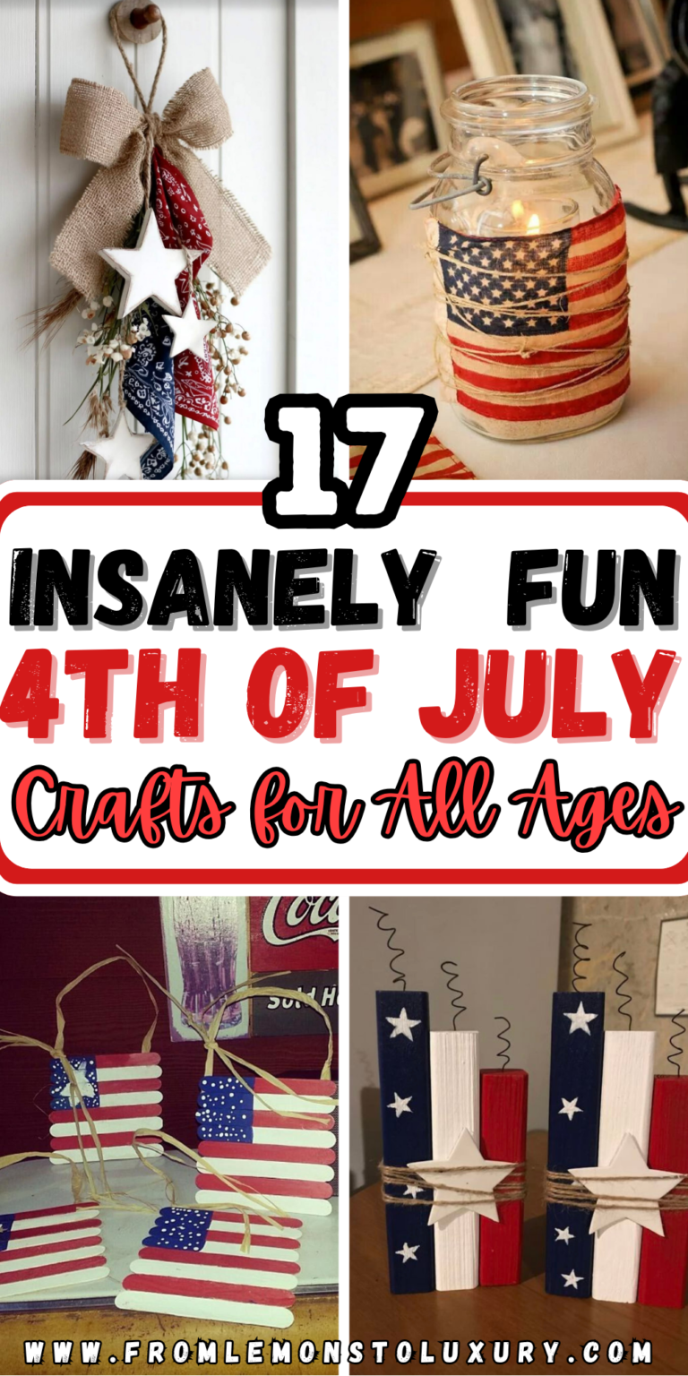 17+ Insanely Fun 4th of July Crafts For All Ages