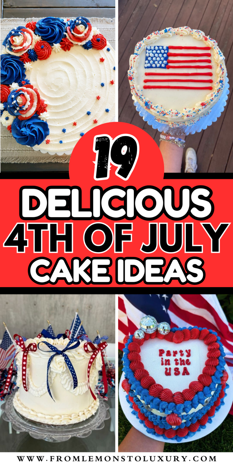 19+ Festive 4th of July Cake Ideas For A Sweet Celebration