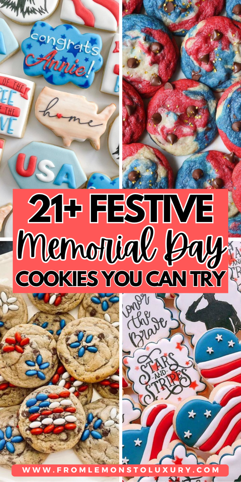 21+ Festive Memorial Day Cookies For A Patriotic Celebration