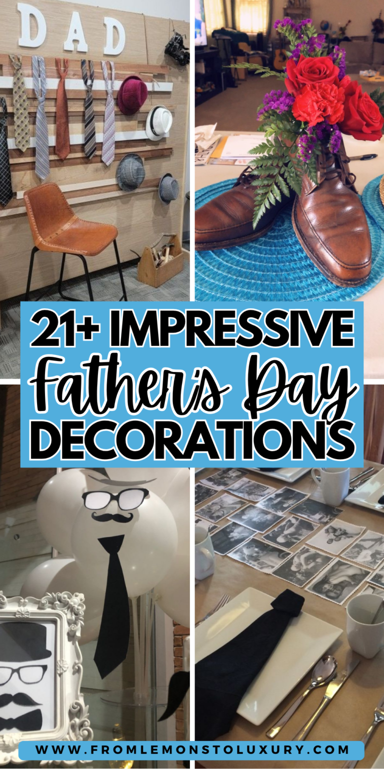 21+ Stylish Father’s Day Decorations For A Memorable Celebration
