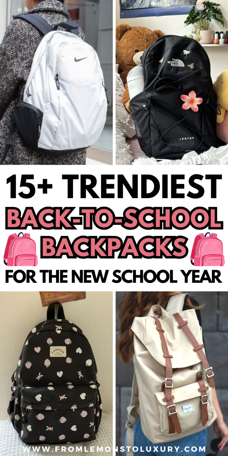 15+ Trendy Back-to-School Backpacks For The New School Year