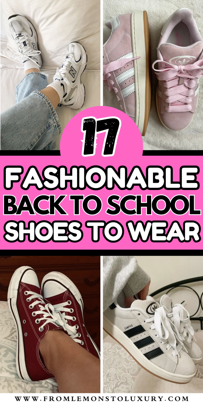 17+ Back-to-School Shoes For Comfort And Everyday Style