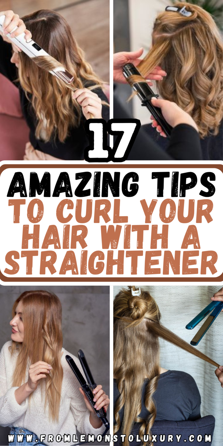 17+ Easy Ways On How To Curl Your Hair With A Straightener