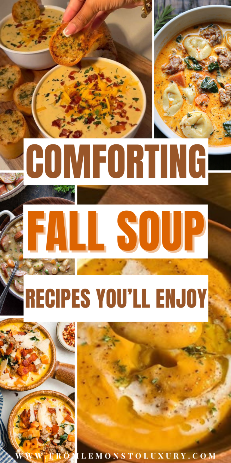 17+ Flavorful Fall Soup Recipes You Will Enjoy This Autumn