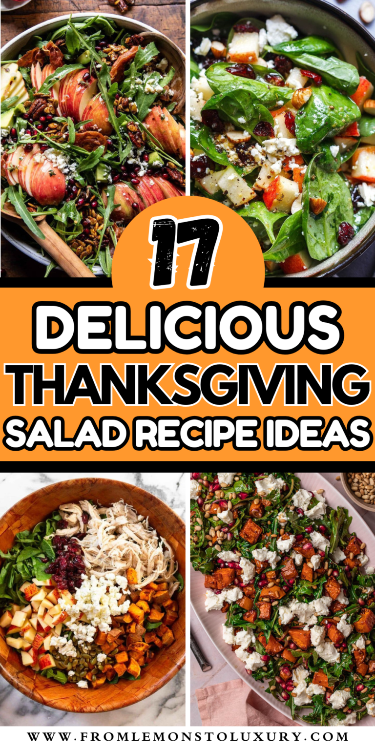 17+ Fresh Thanksgiving Salad Recipes You Will Love