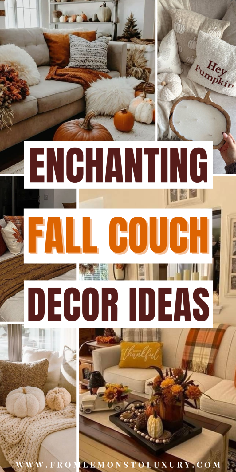 19+ Cozy Fall Couch Decor Ideas For An Inviting Living Room