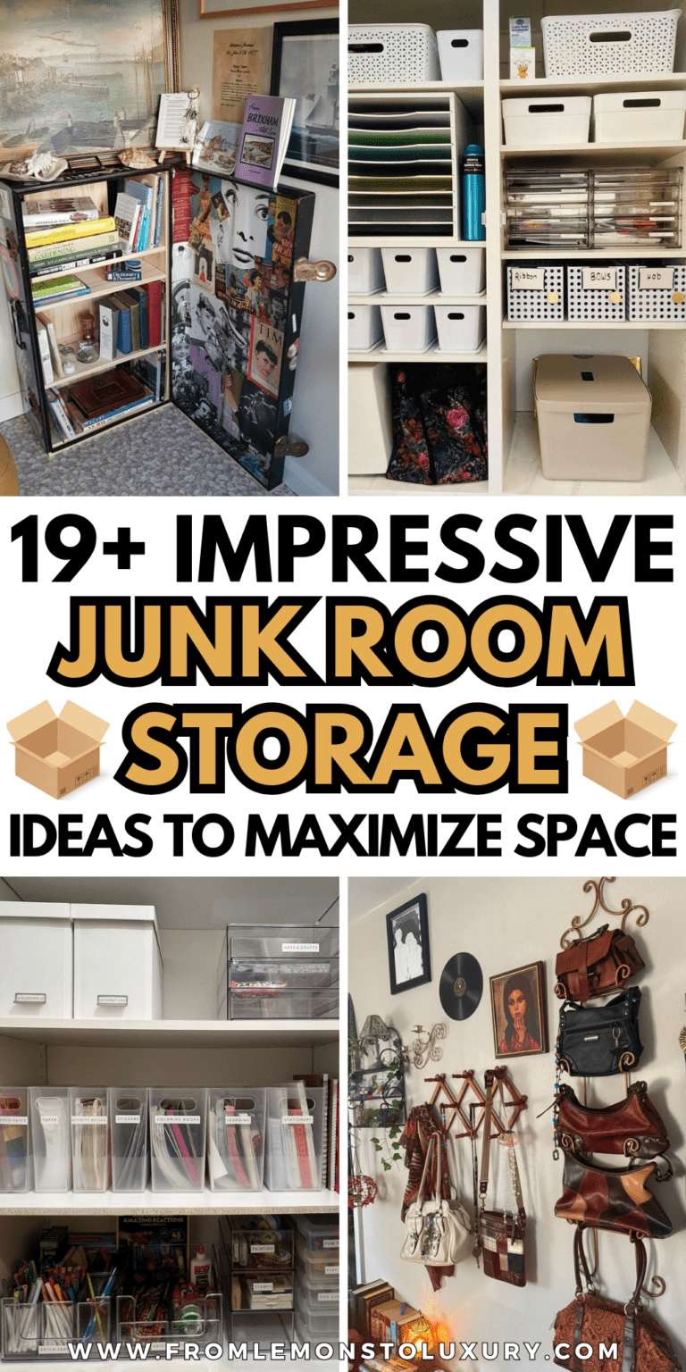 19+ Practical Junk Room Storage Ideas To Maximize Space