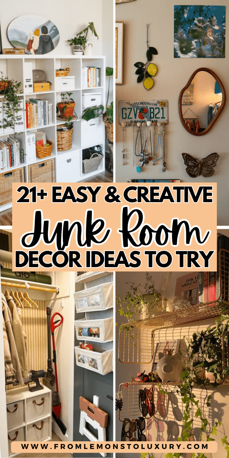 21+ Insanely Creative Junk Room Decor Ideas
