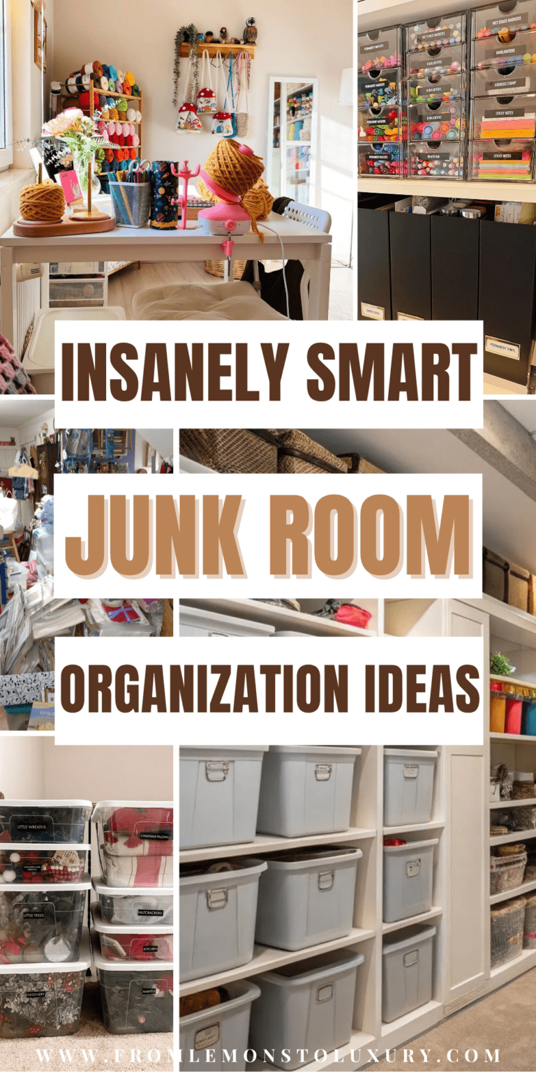 21+ Smart Junk Room Organization Ideas To Tidy Up Your Home