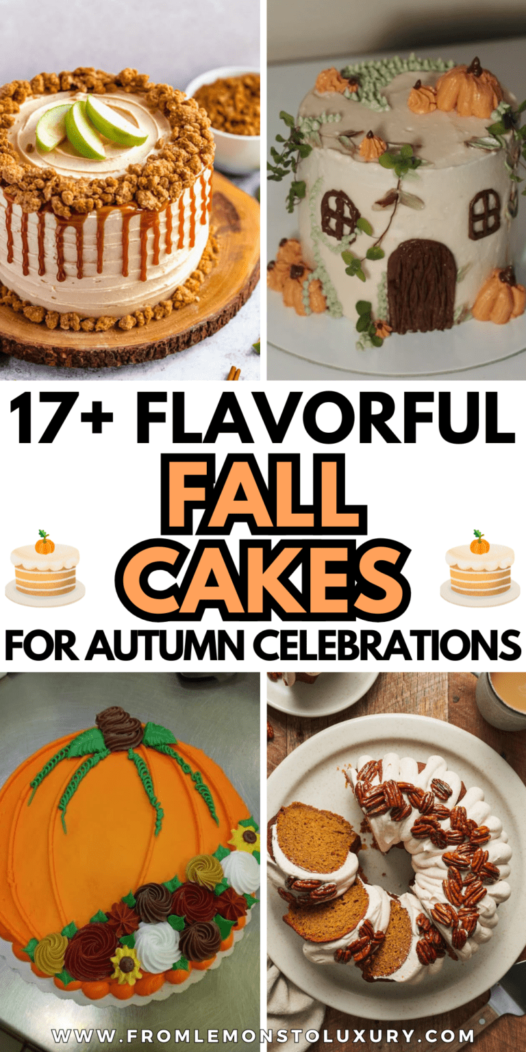 17+ Beautiful Fall Cake Ideas For Your Autumn Celebrations
