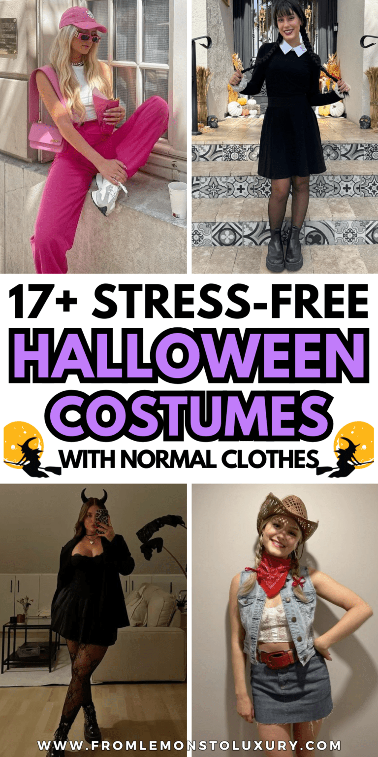 17+ Easy Halloween Costumes With Normal Clothes