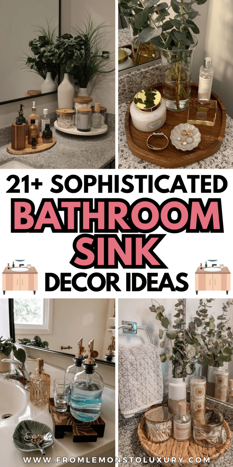 21+ Stylish Bathroom Sink Decor Ideas You Will Love