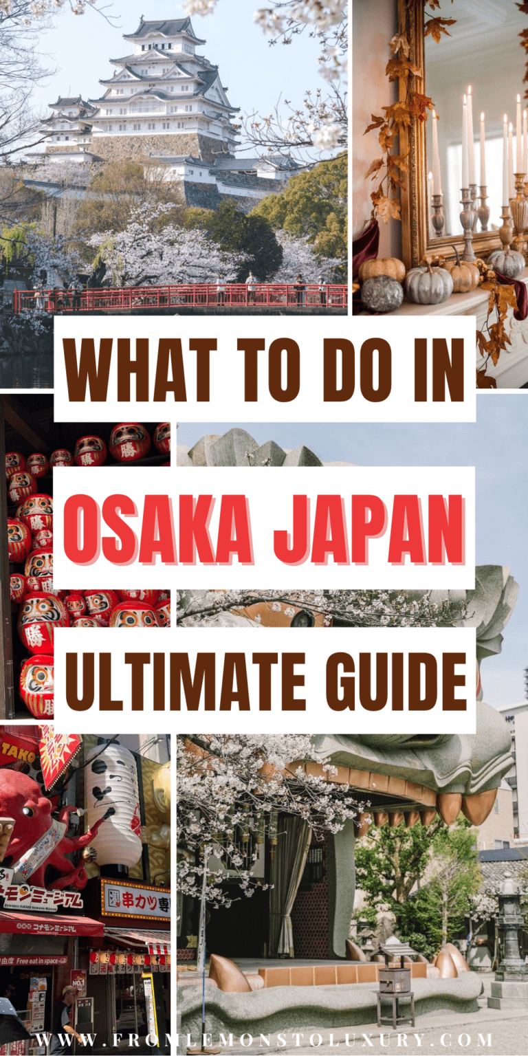 What to Do in Osaka, Japan: Best Things to See and Experience