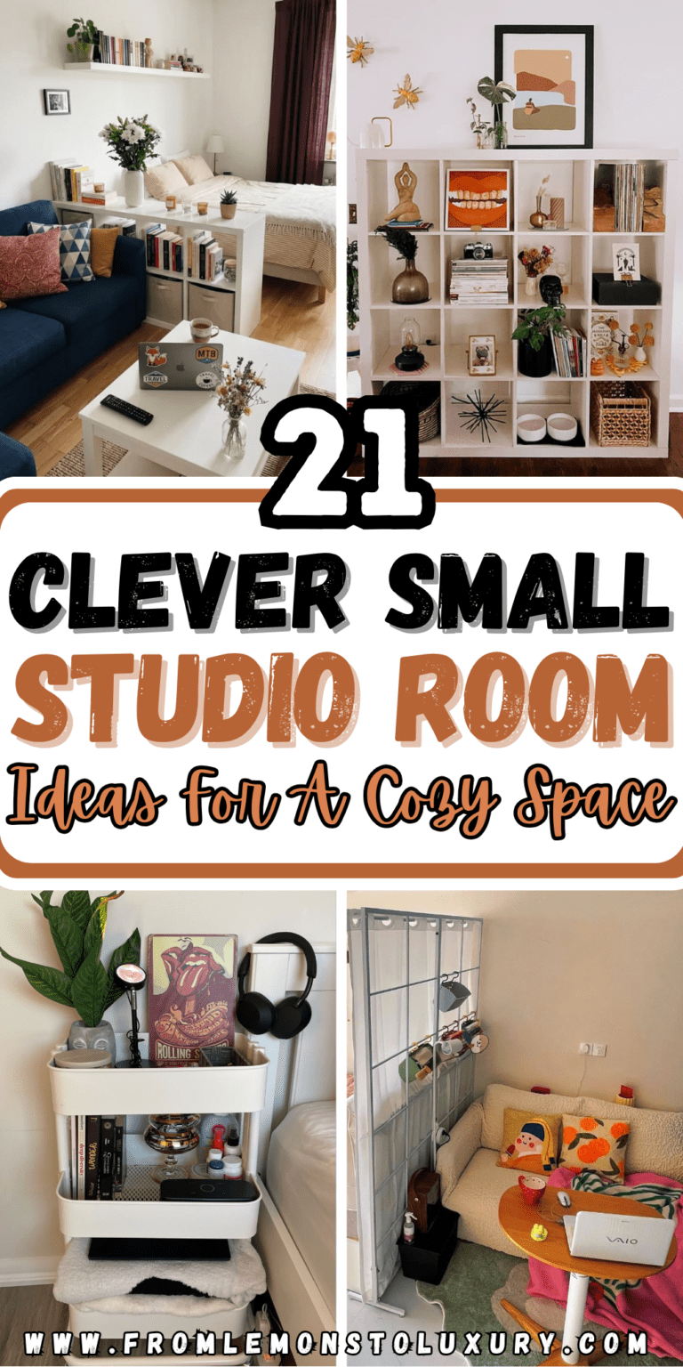 21+ Smart Small Studio Room Ideas For A Stylish Space