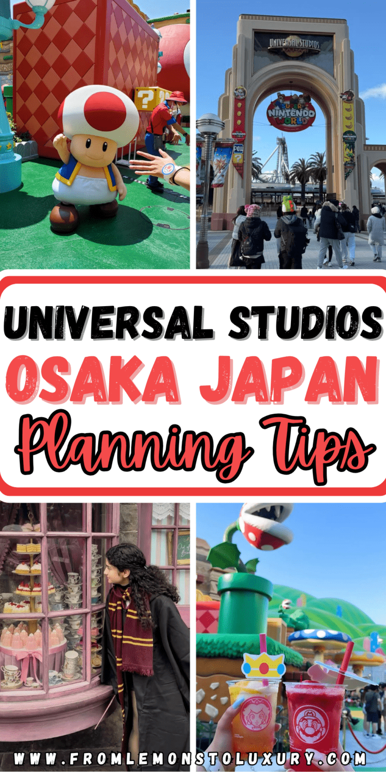 Universal Studios In Osaka, Japan: Planning Tips