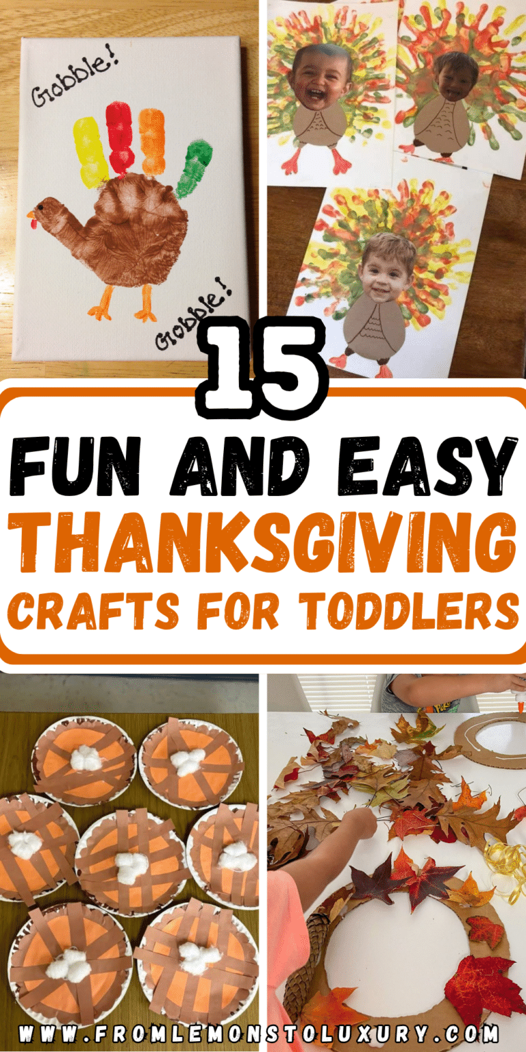 15+ Adorable Thanksgiving Crafts For Toddlers To Enjoy This Fall