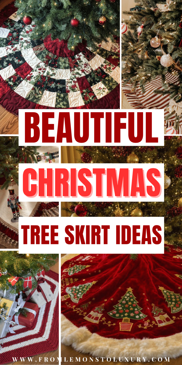 15+ Charming Christmas Tree Skirt Ideas To Complete Your Holiday Decor