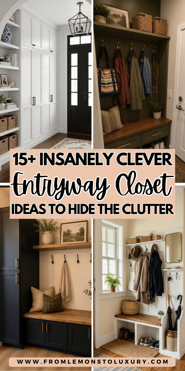 15+ Smart Entryway Closet Ideas For An Organized Entrance