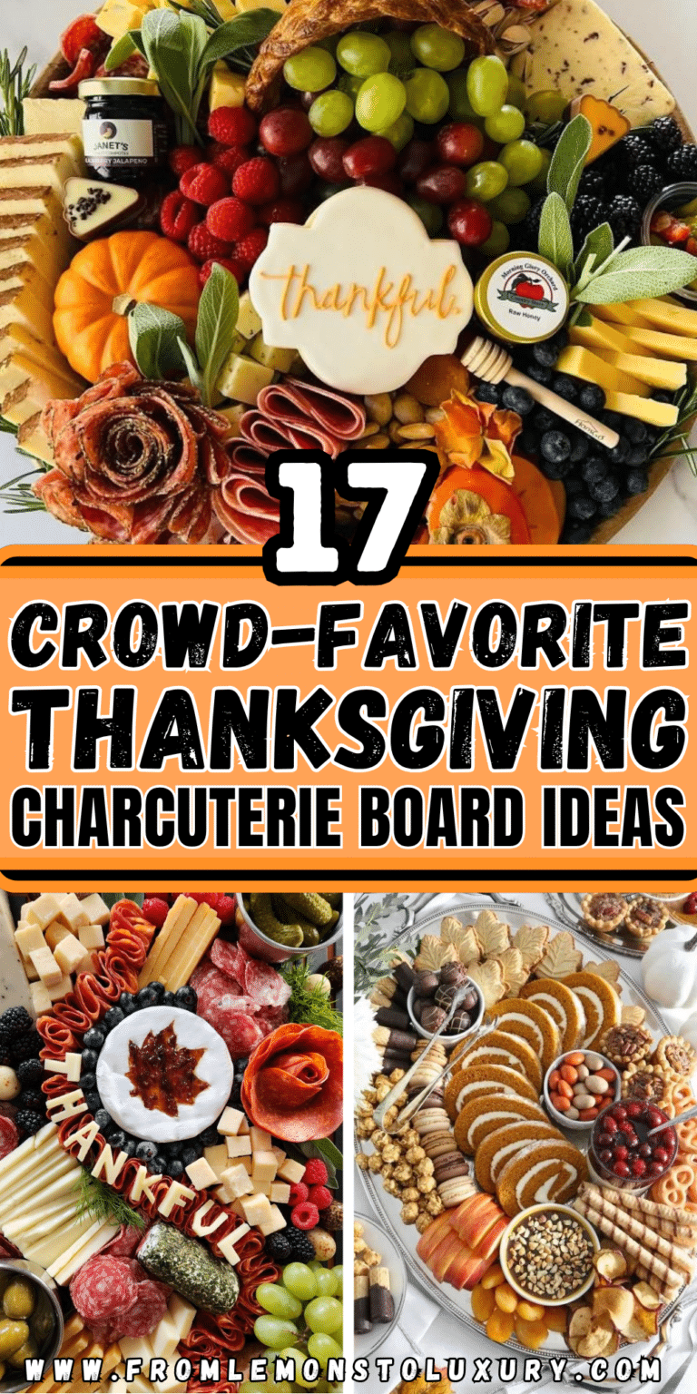 17+ Delicious Thanksgiving Charcuterie Board Ideas